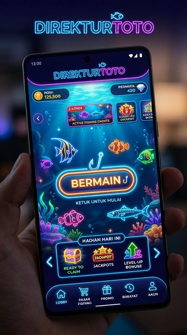 direkturtoto tampilan beranda